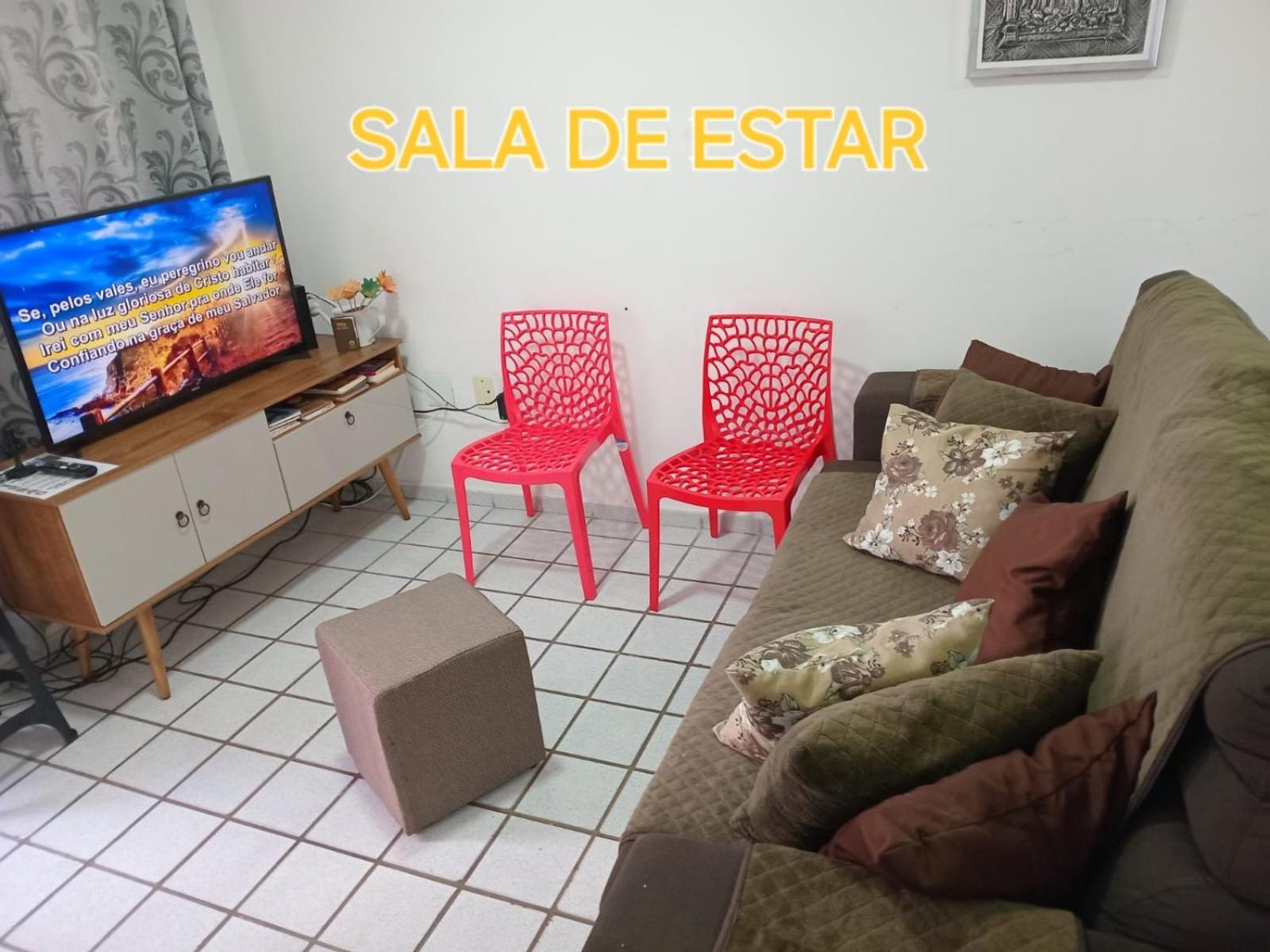 Apartamento Com 3 Quartos Para Ate 6 Pessoas Joao Pessoa Luaran gambar